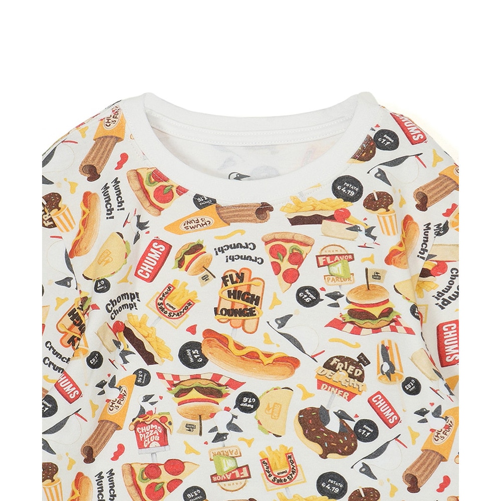 チャムス（CHUMS）（キッズ）ジュニア パターンドTシャツ CH21-1376-Z351