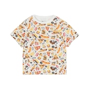 (キッズ)ジュニア パターンドTシャツ CH21-1376-Z351