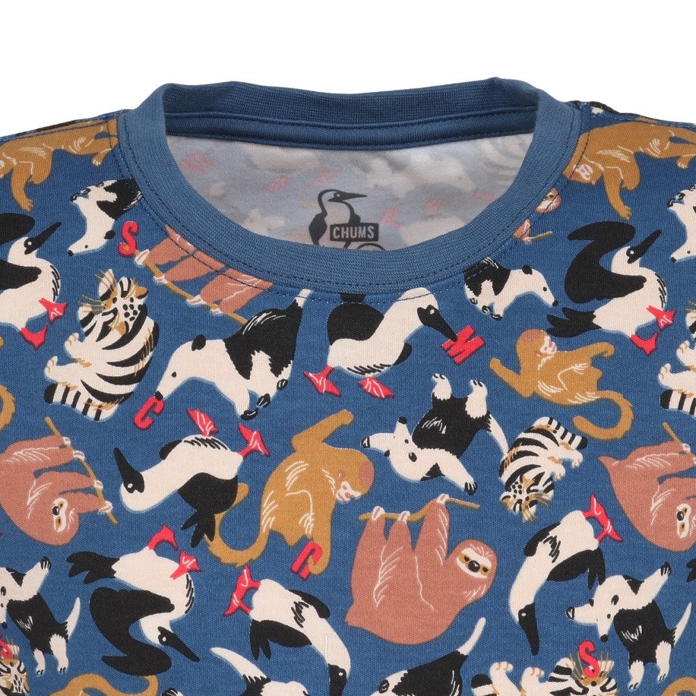 チャムス（CHUMS）（キッズ）ジュニア パターンドTシャツ CH21-1376-Z354
