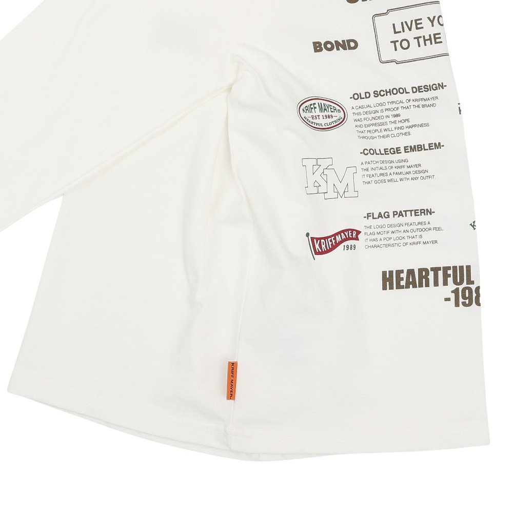 クリフメイヤー（KRIFF MAYER）（キッズ）ジュニア 外遊びイラストロンT(ロゴ) J2517855:5:OFF