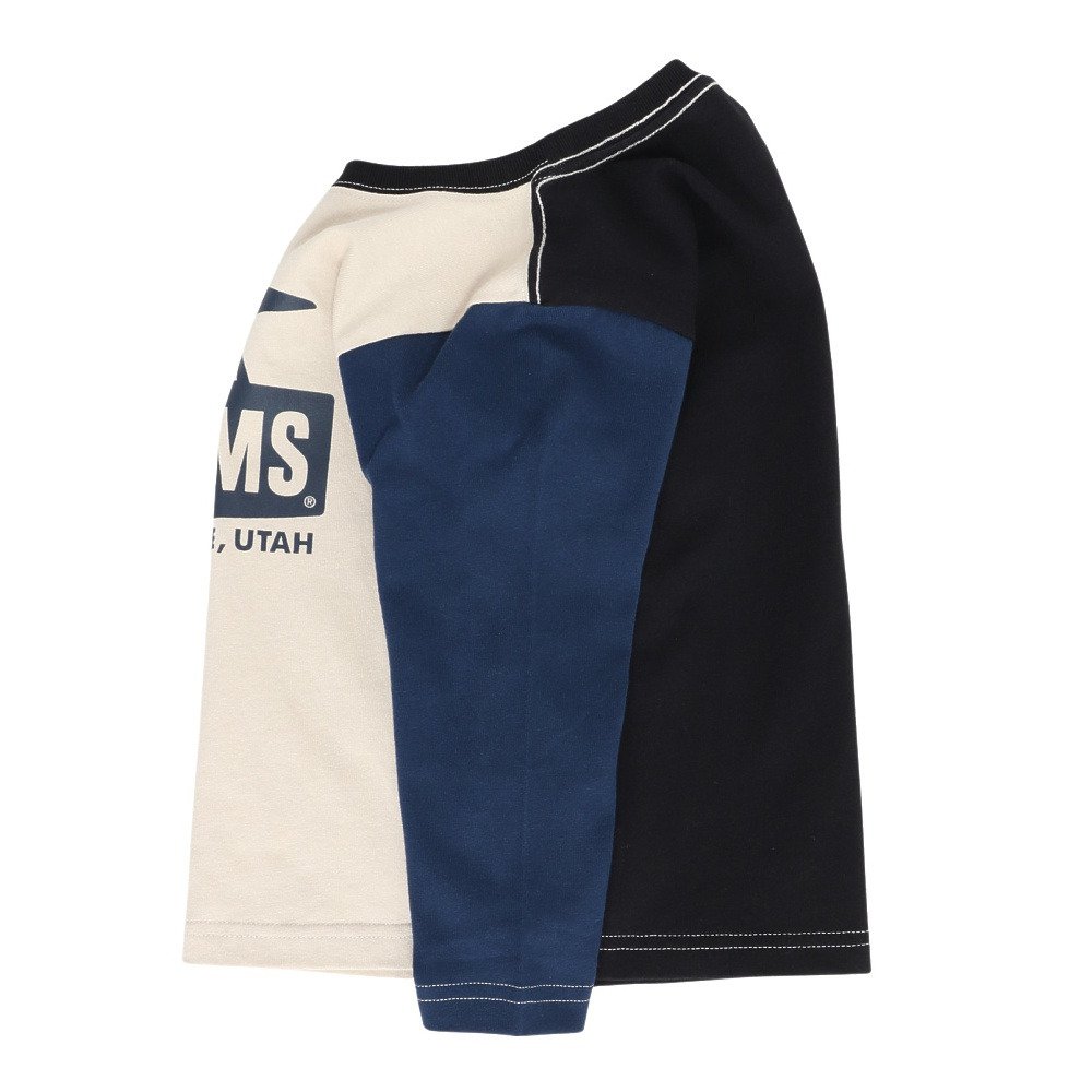 チャムス（CHUMS）（キッズ）キッズ ブービーフェイス ブラッシュド ロングスリーブTシャツ CH21-1293-C110