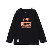 (キッズ)キッズ ブービーフェイス ブラッシュド ロングスリーブTシャツ CH21-1293-K048