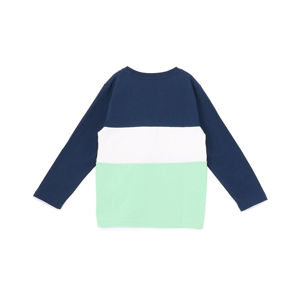 チャムス（CHUMS）（キッズ）キッズ カーンズ パネル ロングスリーブTシャツ CH21-1412-N096