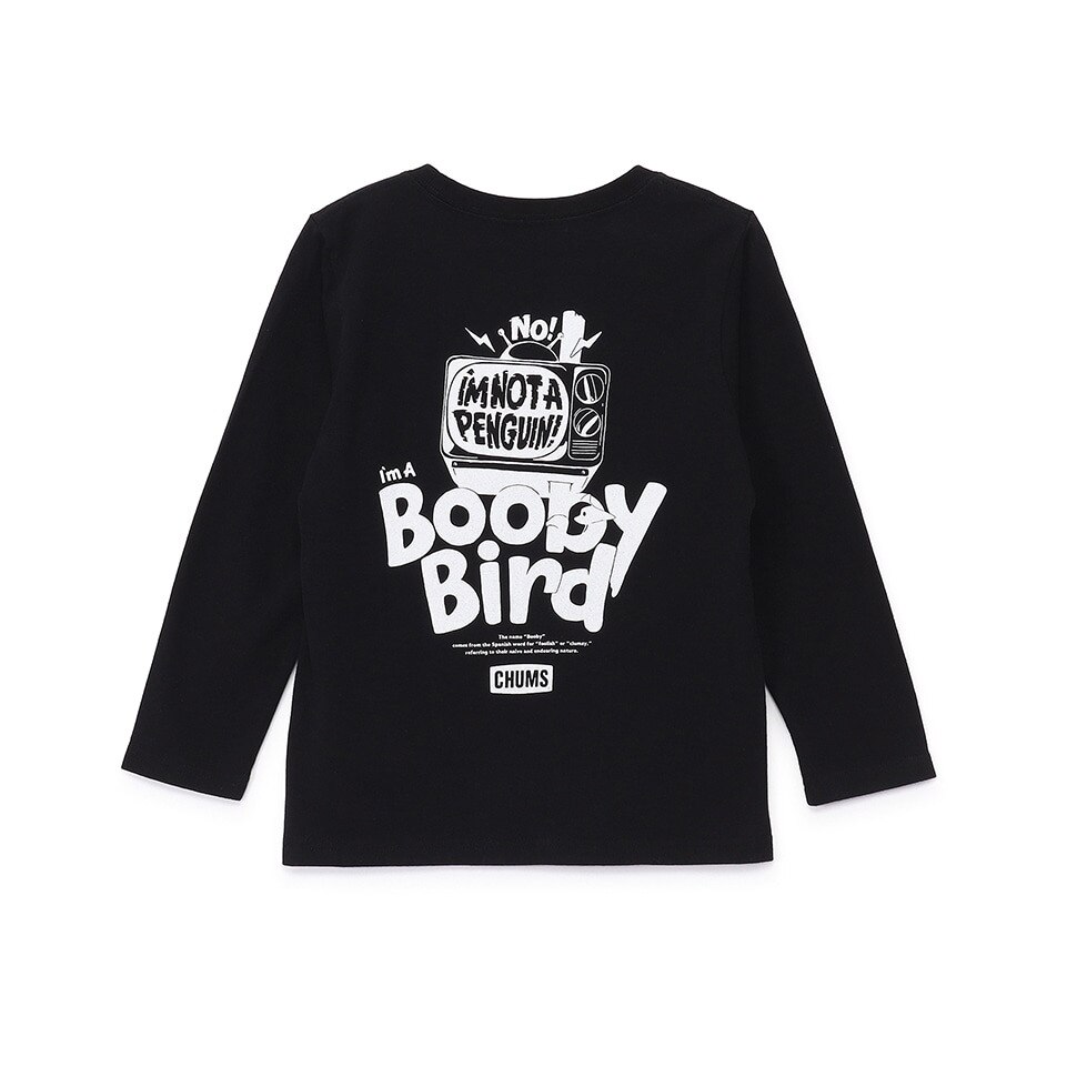 チャムス（CHUMS）（キッズ）キッズ アイムノットアペンギン ブラッシュド ロングスリーブTシャツ CH21-1416-K001