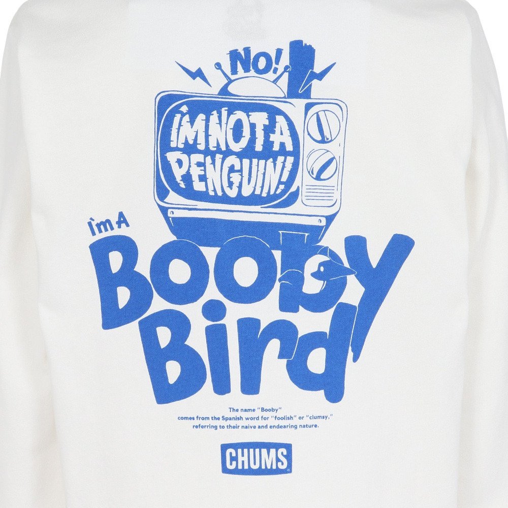 チャムス（CHUMS）（キッズ）キッズアイムノットアペンギンブラッシュドロングスリーブTシャツ CH21-1416-W001