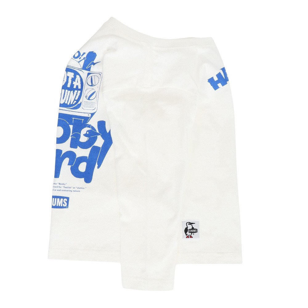 チャムス（CHUMS）（キッズ）キッズアイムノットアペンギンブラッシュドロングスリーブTシャツ CH21-1416-W001