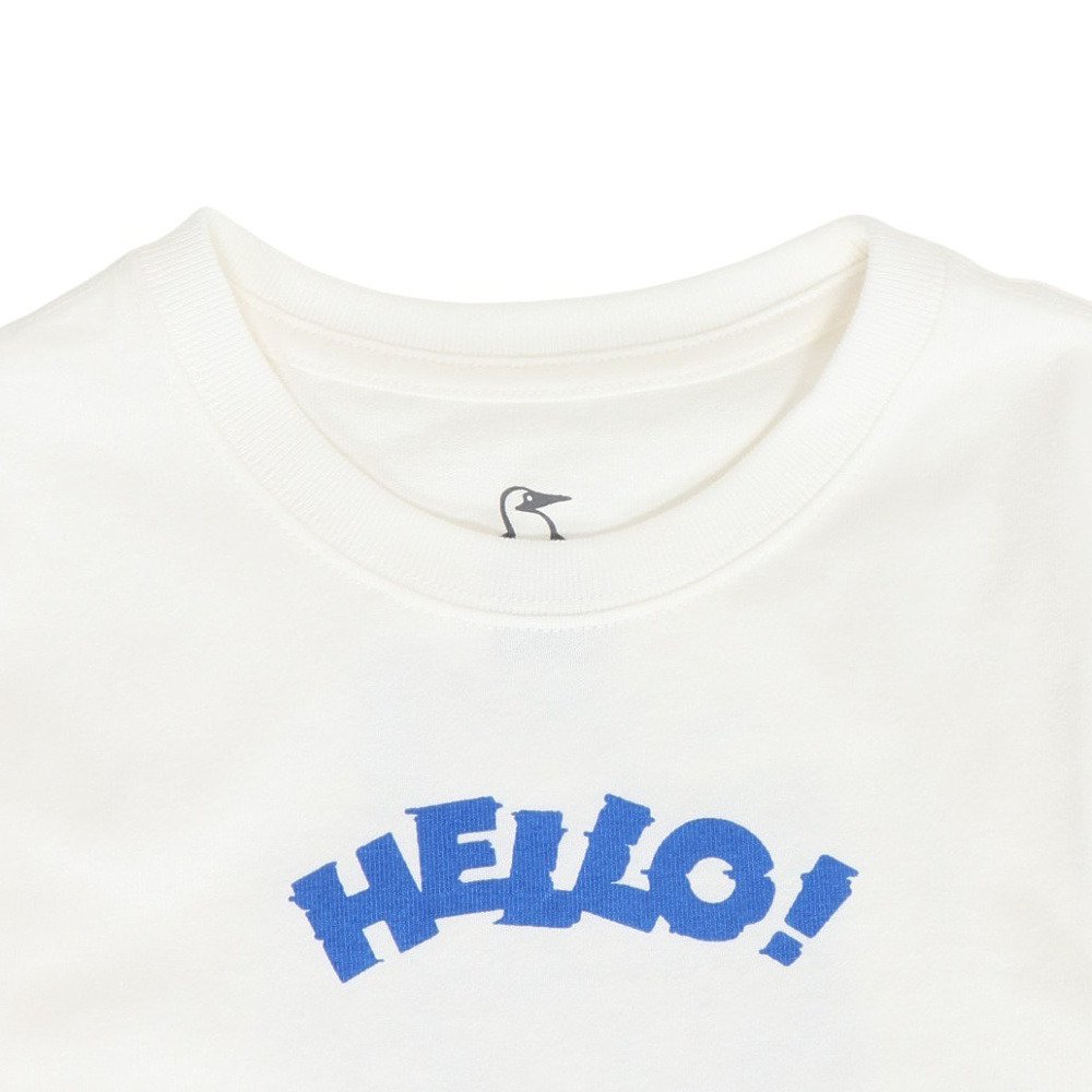 チャムス（CHUMS）（キッズ）キッズアイムノットアペンギンブラッシュドロングスリーブTシャツ CH21-1416-W001