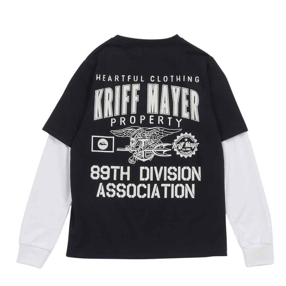 クリフメイヤー（KRIFF MAYER）（キッズ）キッズ JOIN Tシャツ J2537837:19:BLACK