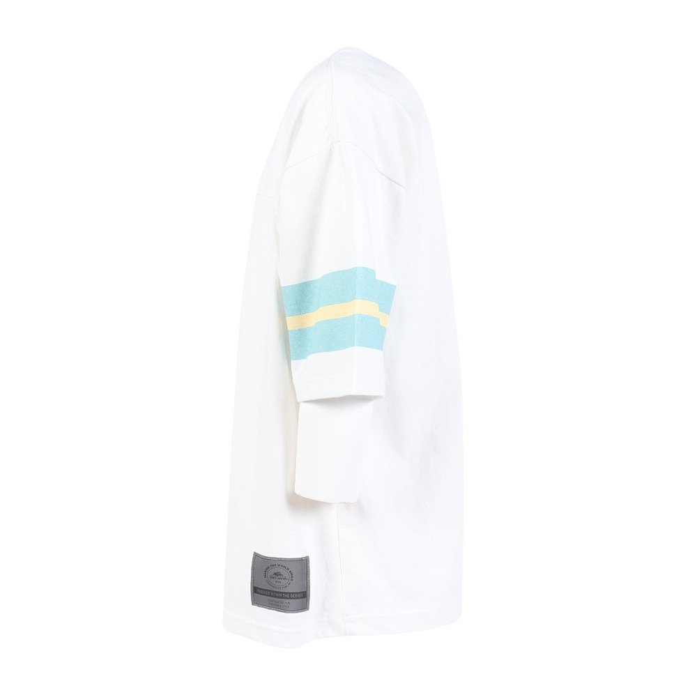 クリフメイヤー（KRIFF MAYER）（キッズ）キッズ クリーネス袖ラインTシャツ J2547838:5:OFF