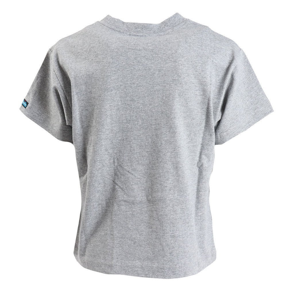 KAVU（KAVU）（キッズ）ジュニア 半袖 Tシャツ アップルTシャツ 19821871 H/GR グレー