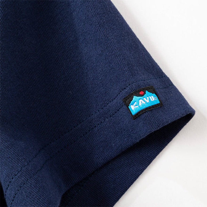 KAVU（KAVU）（キッズ）キッズ サークルロゴ Tシャツ 19821872NVY
