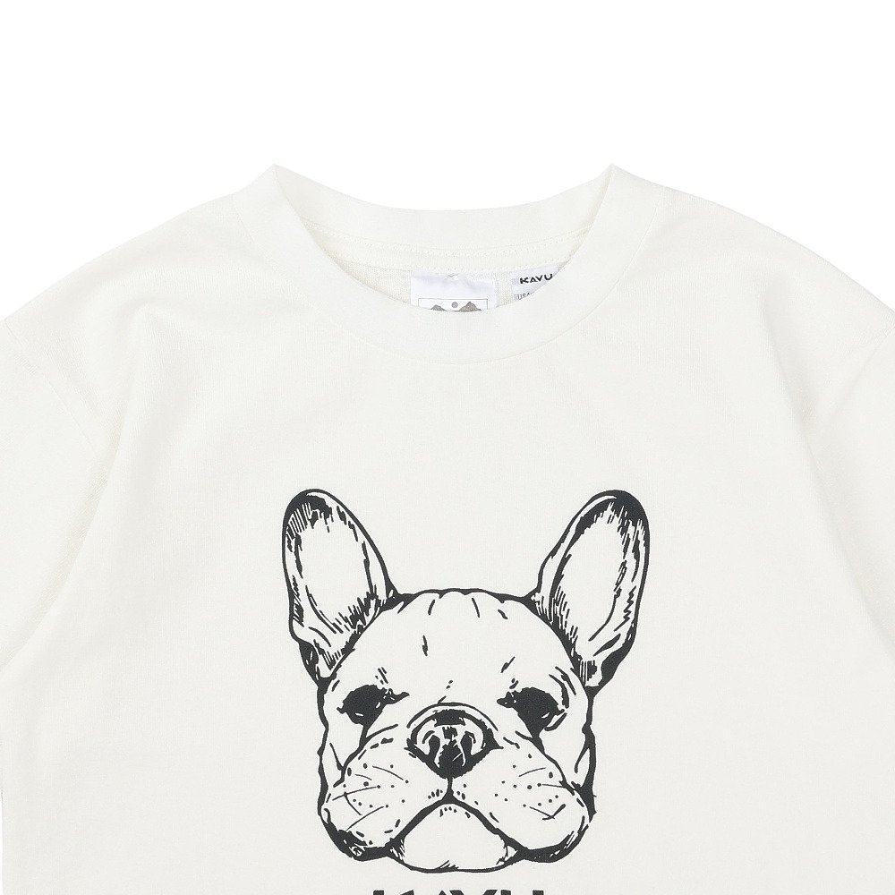KAVU（KAVU）（キッズ）キッズ Tシャツ 半袖 ドッグ 19822459WHT