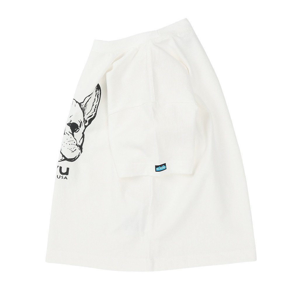 KAVU（KAVU）（キッズ）キッズ Tシャツ 半袖 ドッグ 19822459WHT
