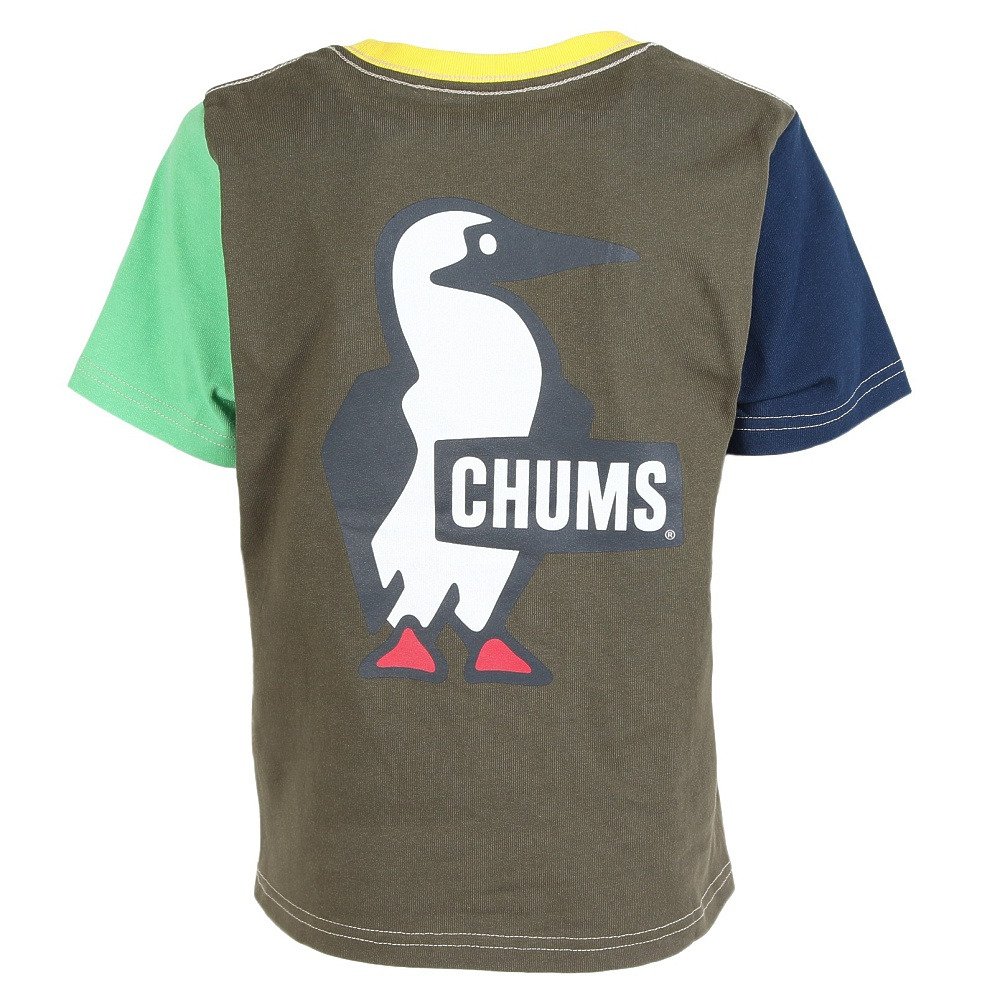 チャムス（CHUMS）（キッズ）ジュニア ブービーロゴTシャツ CH21-1282-C086