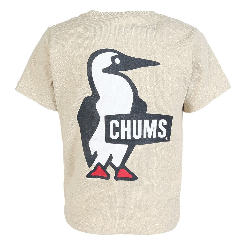 チャムス（CHUMS）（キッズ）ジュニア ブービーロゴTシャツ CH21-1282-G057