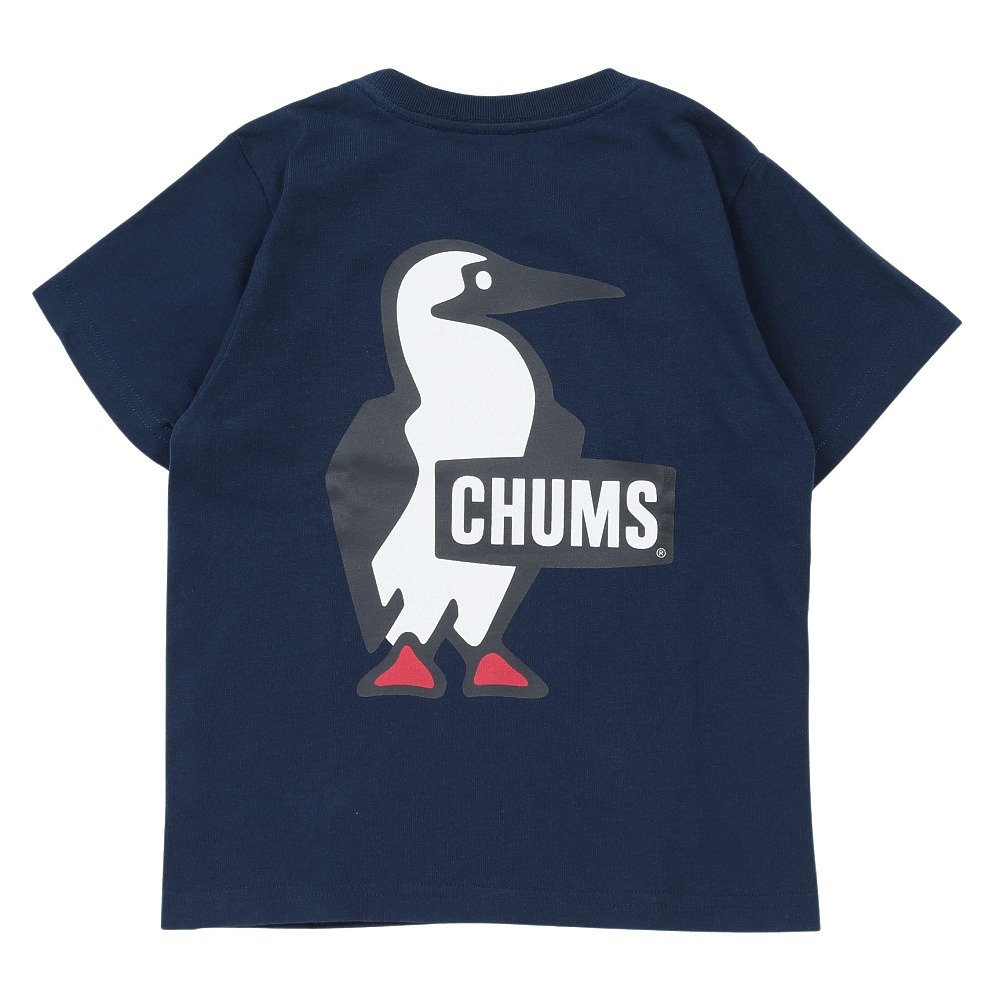 チャムス（CHUMS）（キッズ）ジュニア ブービーロゴTシャツ CH21-1282-N001