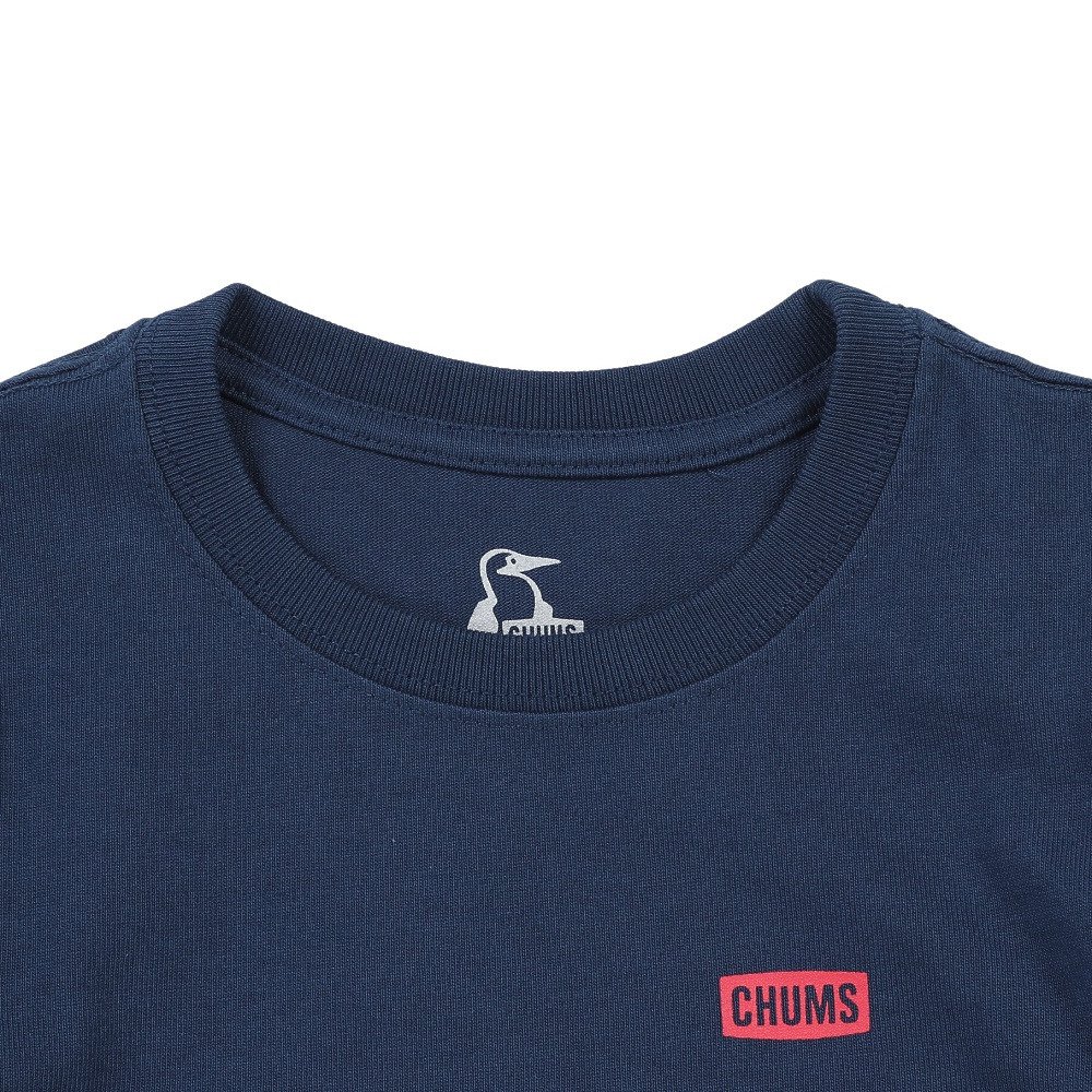 チャムス（CHUMS）（キッズ）ジュニア ブービーロゴTシャツ CH21-1282-N001