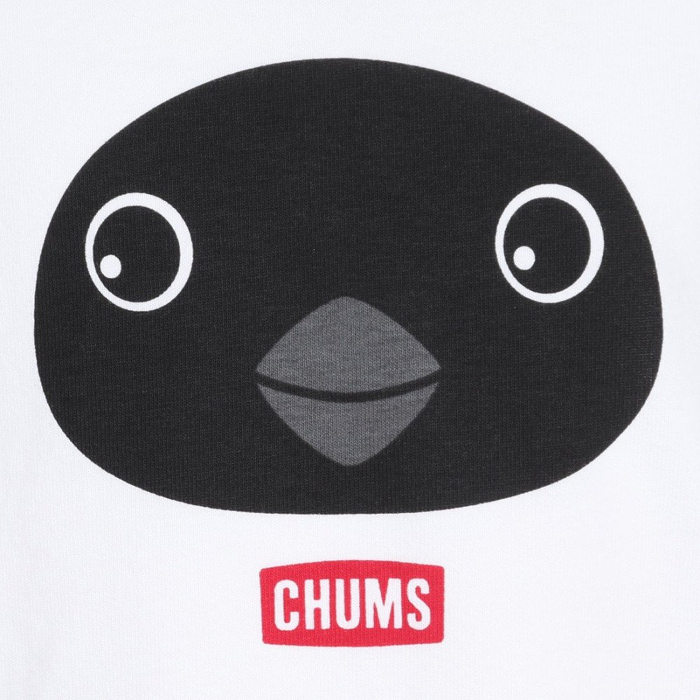 チャムス（CHUMS）（キッズ）ジュニア ブービーフロントフェイスTシャツ CH21-1312-W135