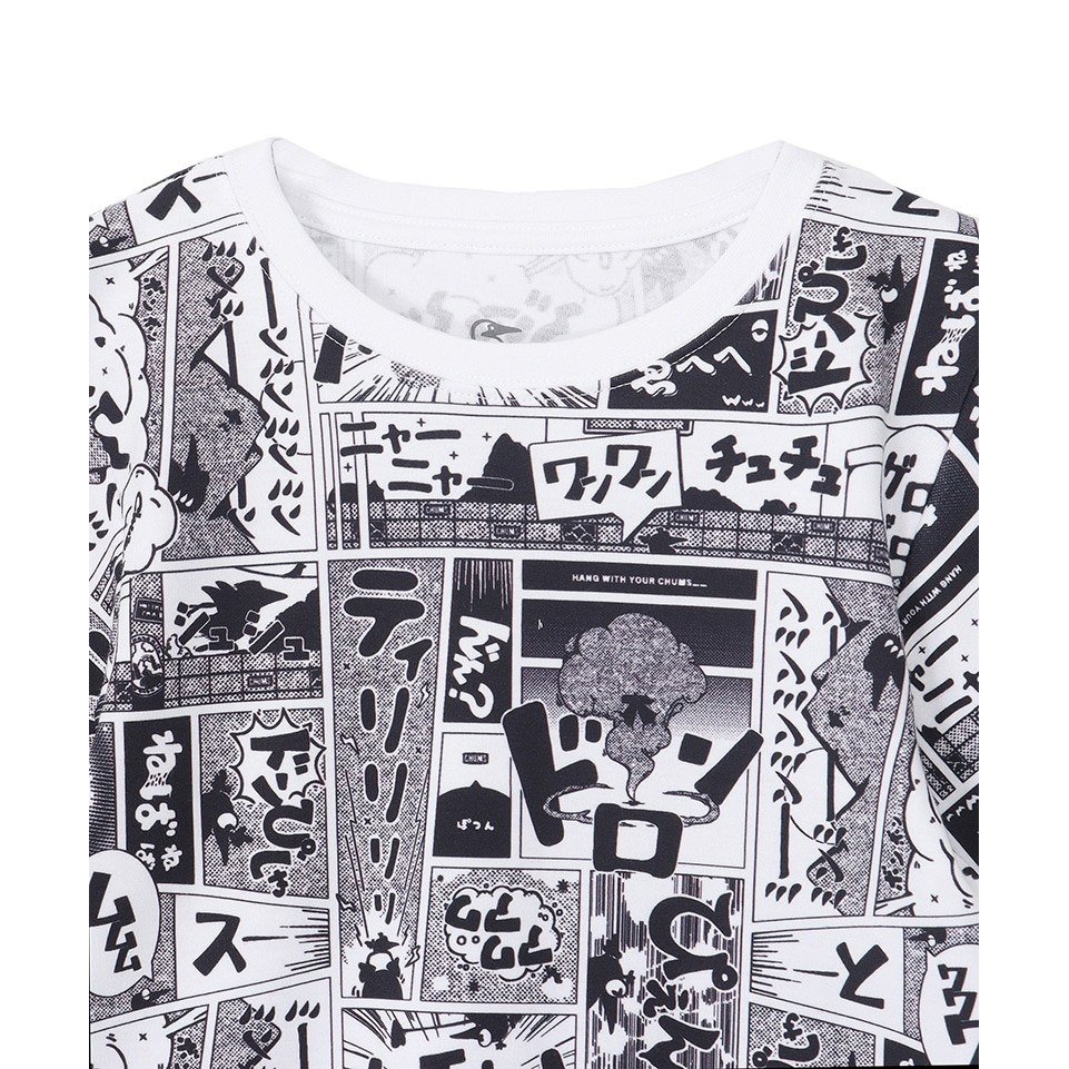 チャムス（CHUMS）（キッズ）半袖 キッズパターンドTシャツ CH21-1376-Z404