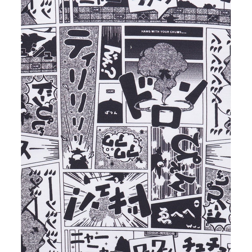 チャムス（CHUMS）（キッズ）半袖 キッズパターンドTシャツ CH21-1376-Z404