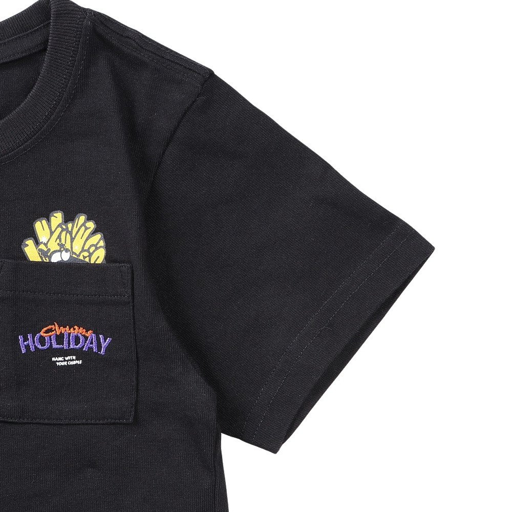 チャムス（CHUMS）（キッズ）アンチバグ ファストフード ポケットTシャツ CH21-1436-K001