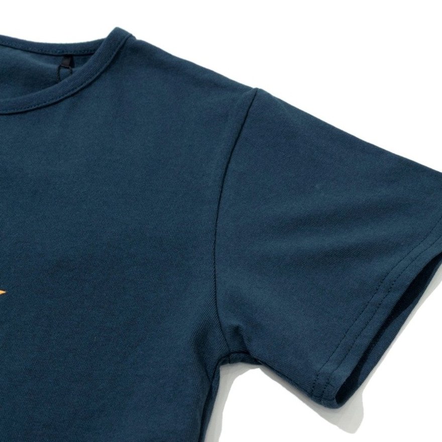 ゴースローキャラバン（GOSLOWCARAVAN）（キッズ）ジュニア USA COTTON コンガクマ 半袖Tシャツ 361922 NAV