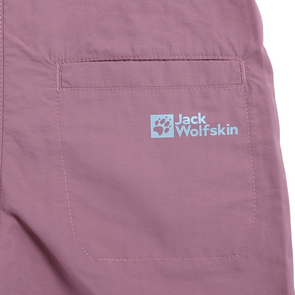 ジャックウルフスキン（JackWolfskin）（キッズ）VILLI SHORT オーバーオール K 1609931-2197 ピンク