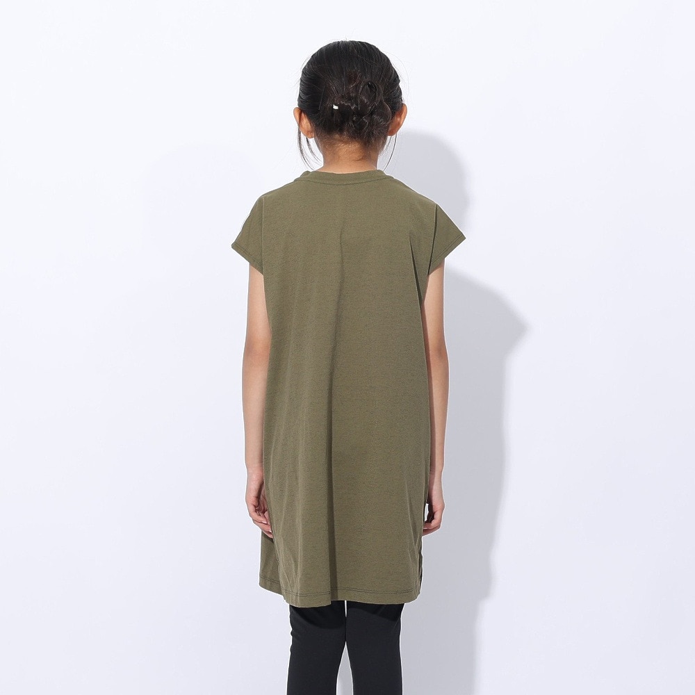 フットマーク（FOOTMARK）（キッズ）ジュニア キッズ フレンチスリーブ ワンピース 3100236-600