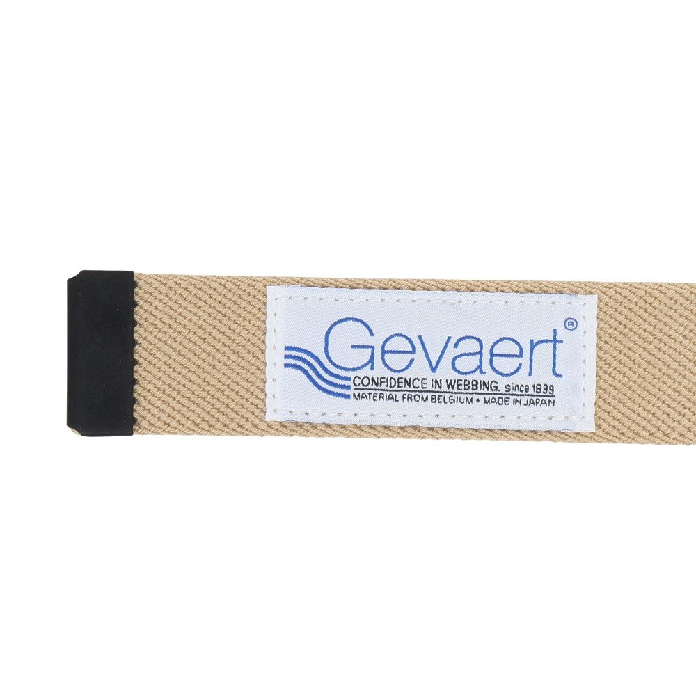 Gevaert（GEVAERT）（メンズ）スタイリッシュソリッドベルト GVT1072-BEG