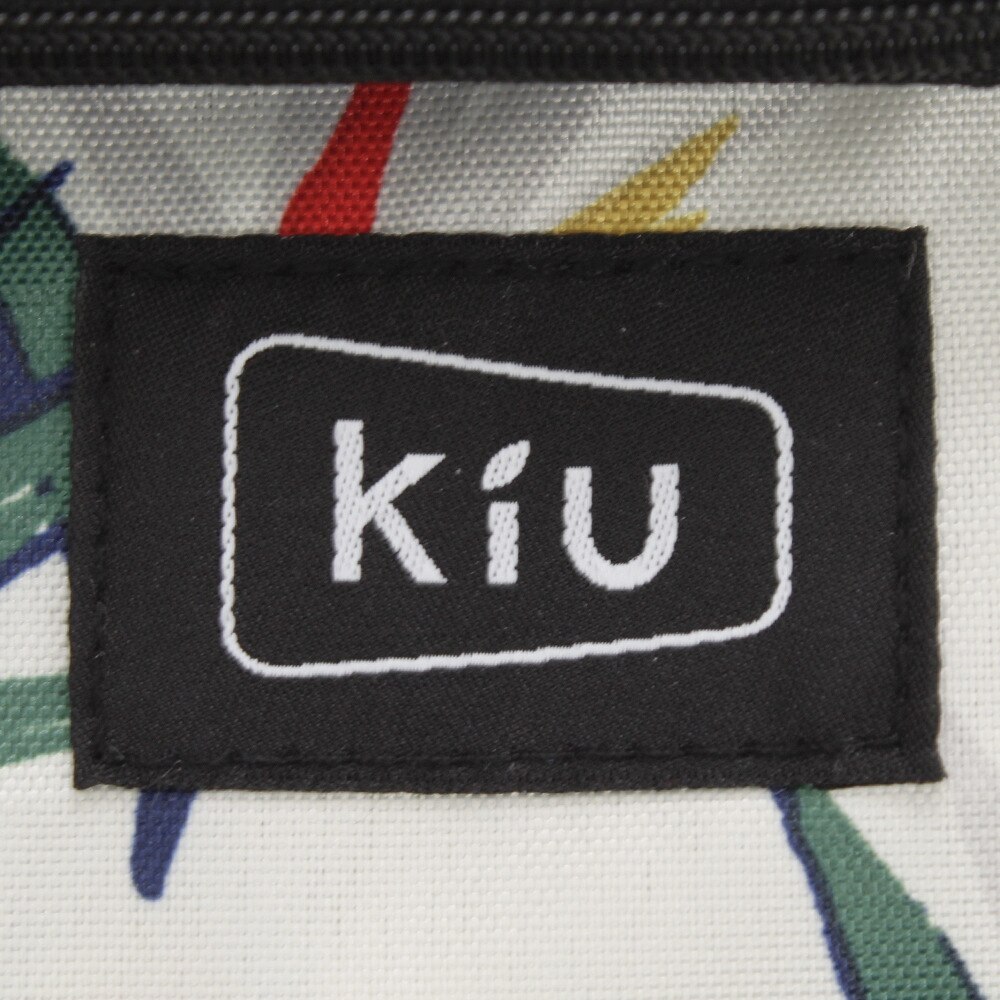 Kiu（メンズ、レディース）ウォーターリ パレントストレージサコッシュ K80-157 南国花鳥 オフホワイト