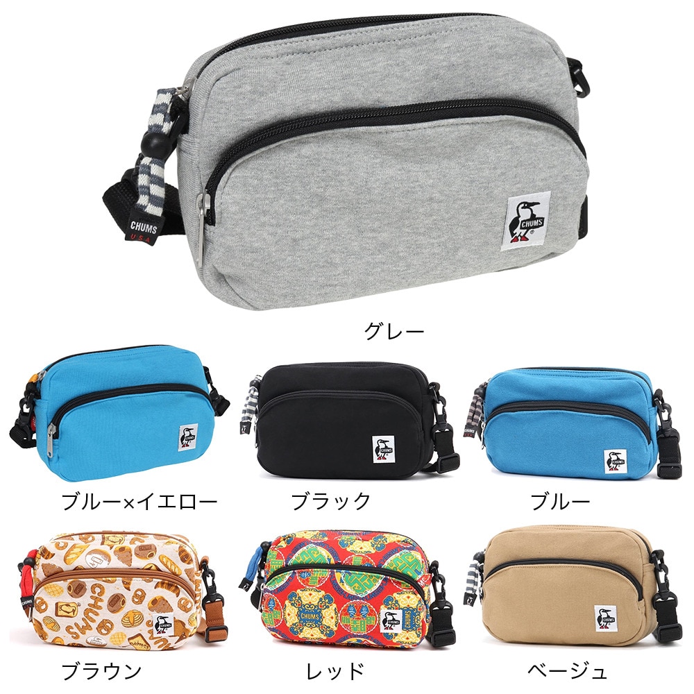 チャムス（CHUMS）（メンズ、レディース）ショルダーポーチスウェット CH60-3590-Z288