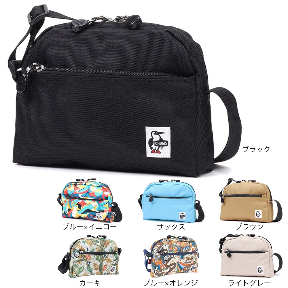 チャムス（CHUMS）（メンズ、レディース）リサイクル ミニトラペゾイド ショルダーバック CH60-3453-A056
