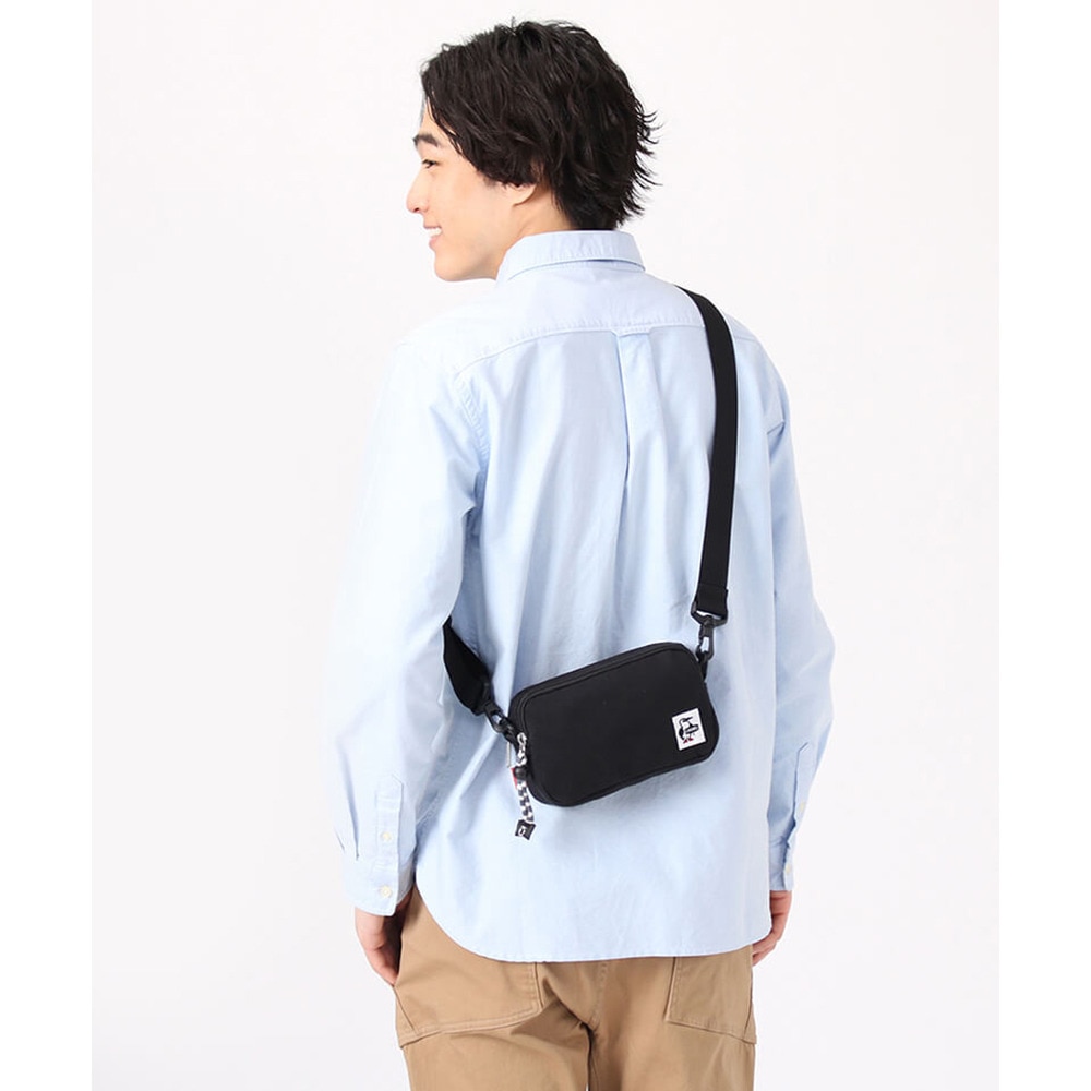 チャムス（CHUMS）（メンズ、レディース）ミニショルダー レクタングルショルダースウェット CH60-3461-K001 ブラック