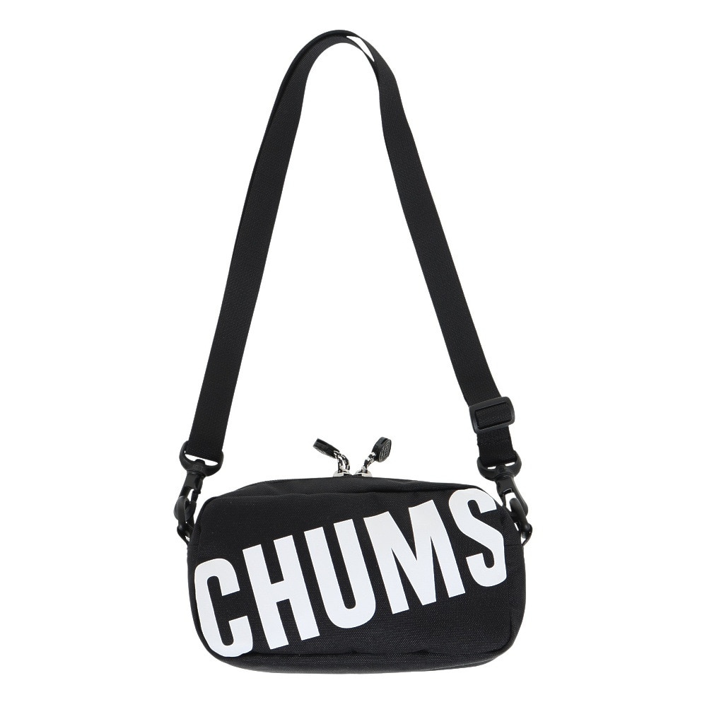 チャムス（CHUMS）（メンズ、レディース）ミニショルダーバッグ リサイクルチャムス ショルダーポーチ CH60-3532-K001 ブラック
