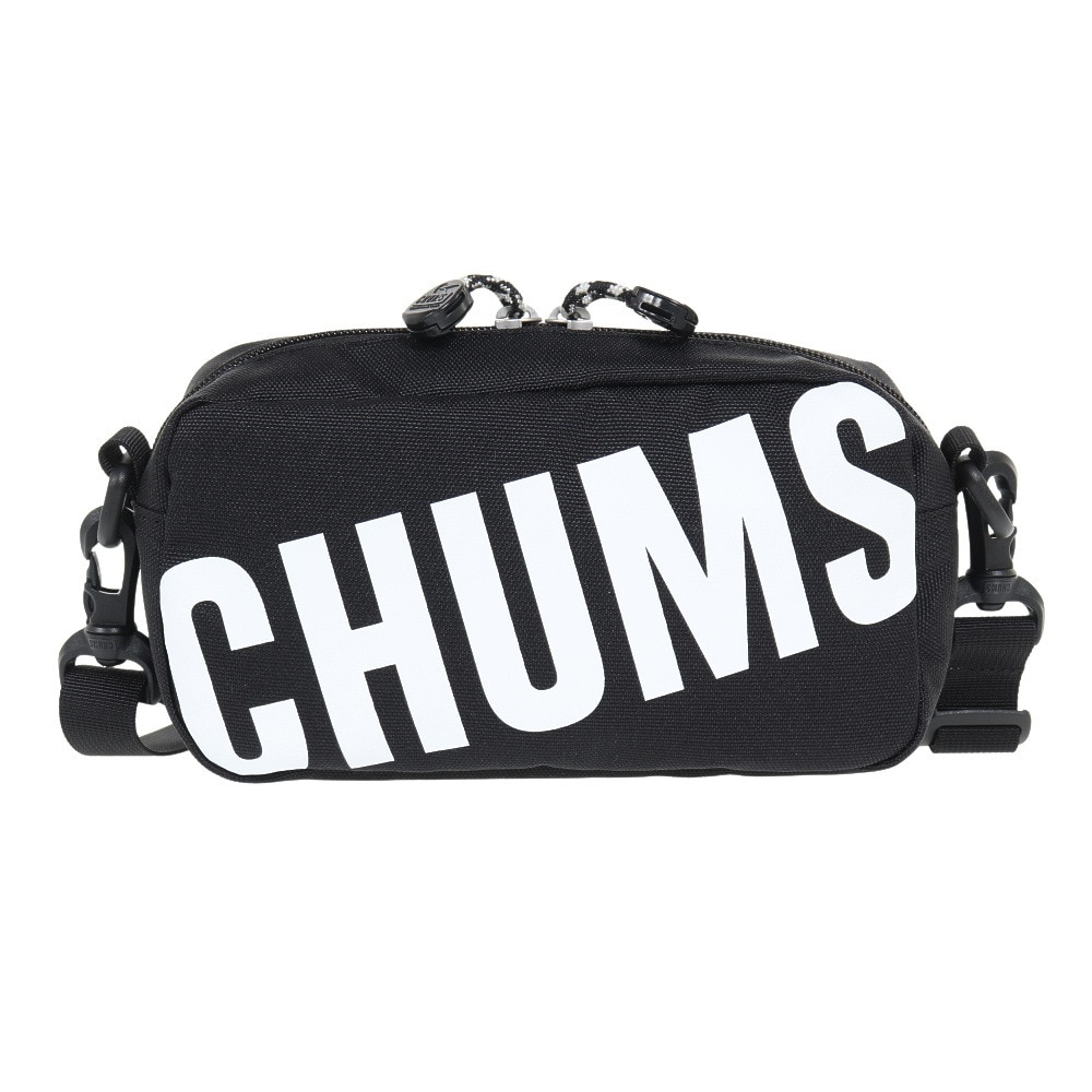 チャムス（CHUMS）（メンズ、レディース）ミニショルダーバッグ リサイクルチャムス ショルダーポーチ CH60-3532-K001 ブラック