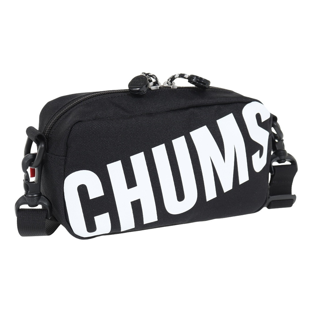 チャムス（CHUMS）（メンズ、レディース）ミニショルダーバッグ リサイクルチャムス ショルダーポーチ CH60-3532-K001 ブラック