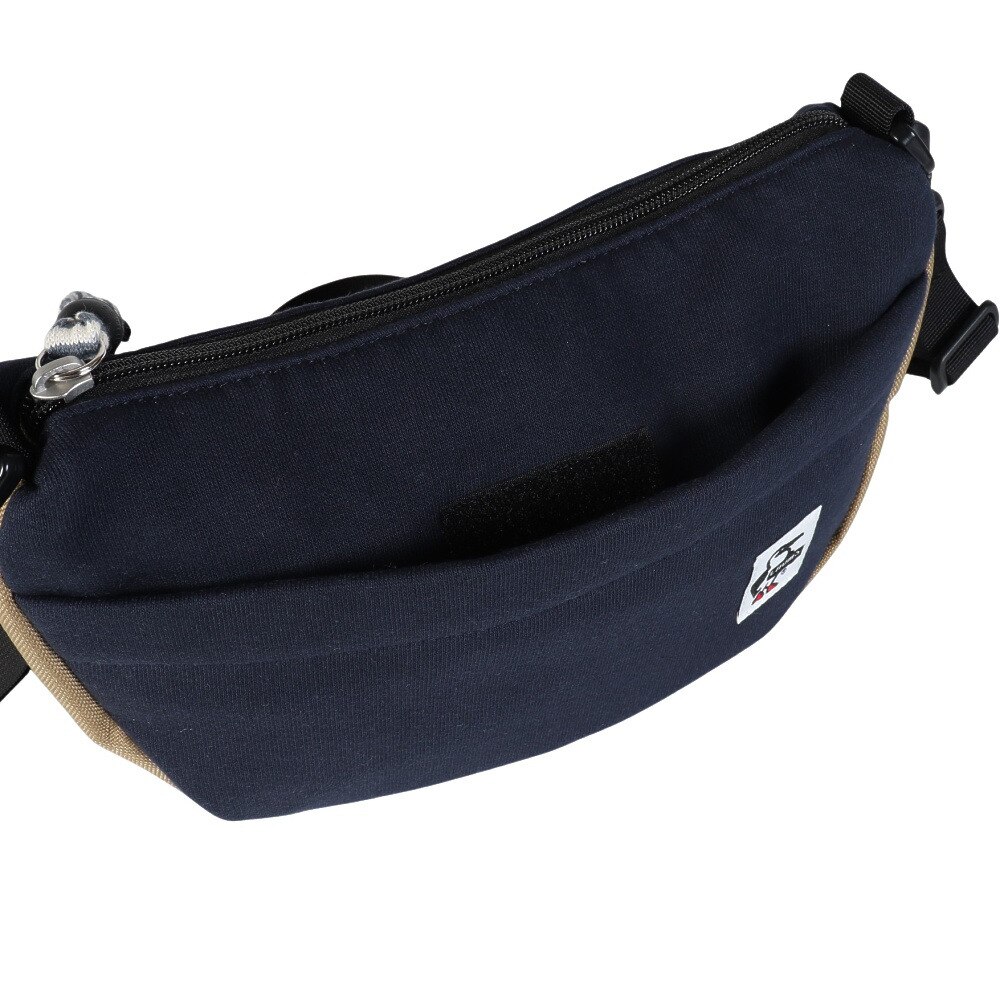 チャムス（CHUMS）（メンズ、レディース）ミニバナナショルダースウェットナイロン CH60-3609-N016 ネイビー×ブラウン