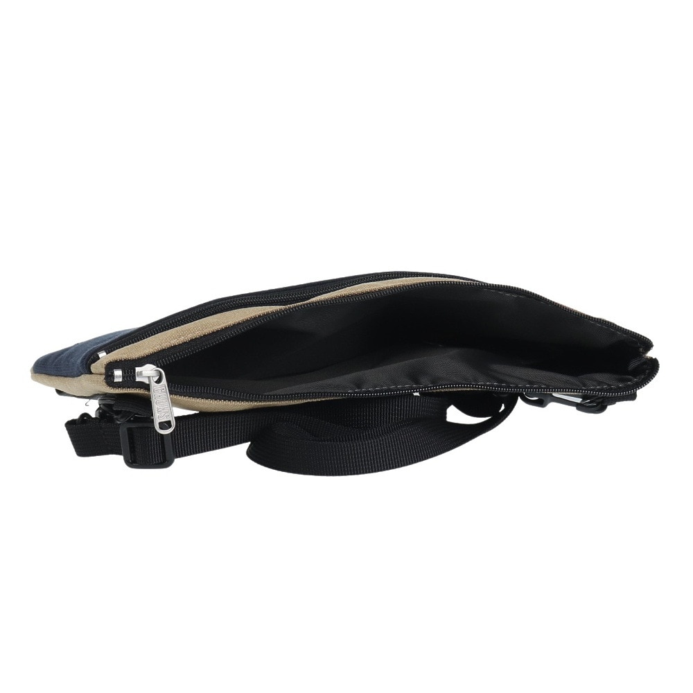 チャムス（CHUMS）（メンズ、レディース）ツーネックドショルダー スウェットナイロン CH60-3610-N016 ネイビー×ブラウン