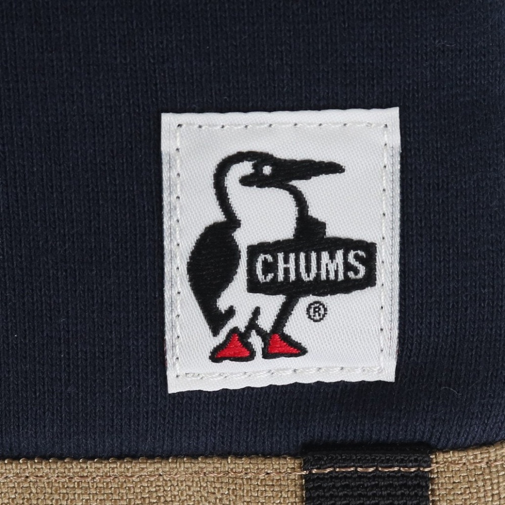 チャムス（CHUMS）（メンズ、レディース）ツーネックドショルダー スウェットナイロン CH60-3610-N016 ネイビー×ブラウン