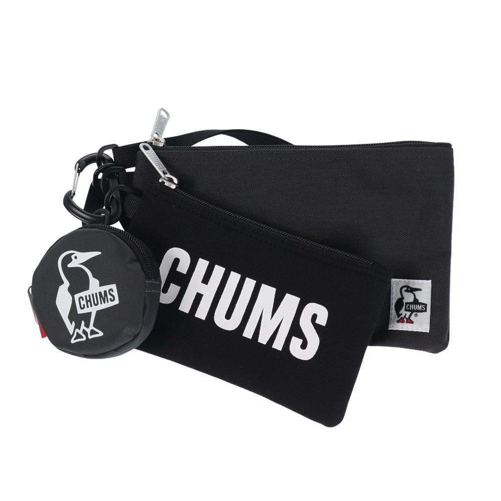 チャムス（CHUMS）（メンズ、レディース）3Pショルダーポーチスウェットナイロン CH60-3625-K018 ブラック