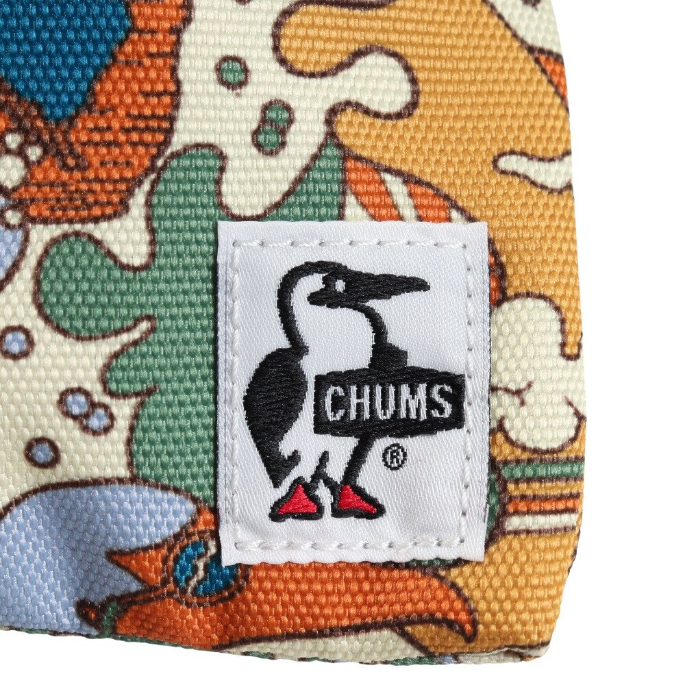 チャムス（CHUMS）（メンズ、レディース）ショルダーポーチ リサイクルゴールドフィッシュショルダー CH60-3649-Z292 ブルー×オレンジ