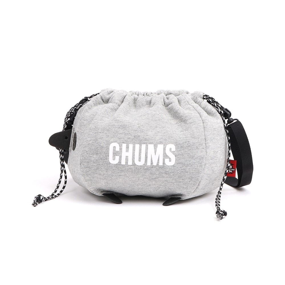 チャムス（CHUMS）（メンズ、レディース）巾着バッグ シープミニバッグ スウェット CH60-3656-G005 グレー