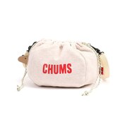 チャムス（CHUMS）（メンズ、レディース）巾着バッグ シープミニバッグ スウェット CH60-3656-W003 ベージュ