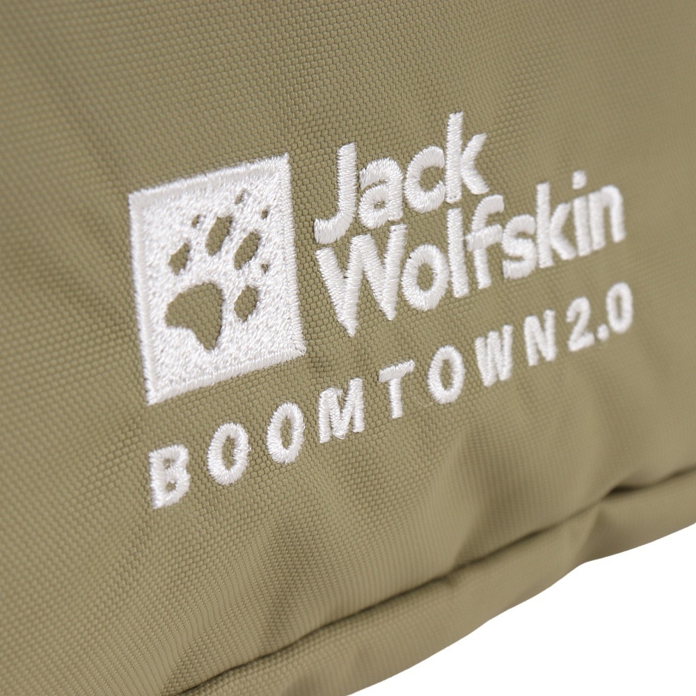 ジャックウルフスキン（JackWolfskin）（メンズ、レディース）ショルダーバッグ JP BOOMTOWN 2.0 2011661-4288 カーキ 10L