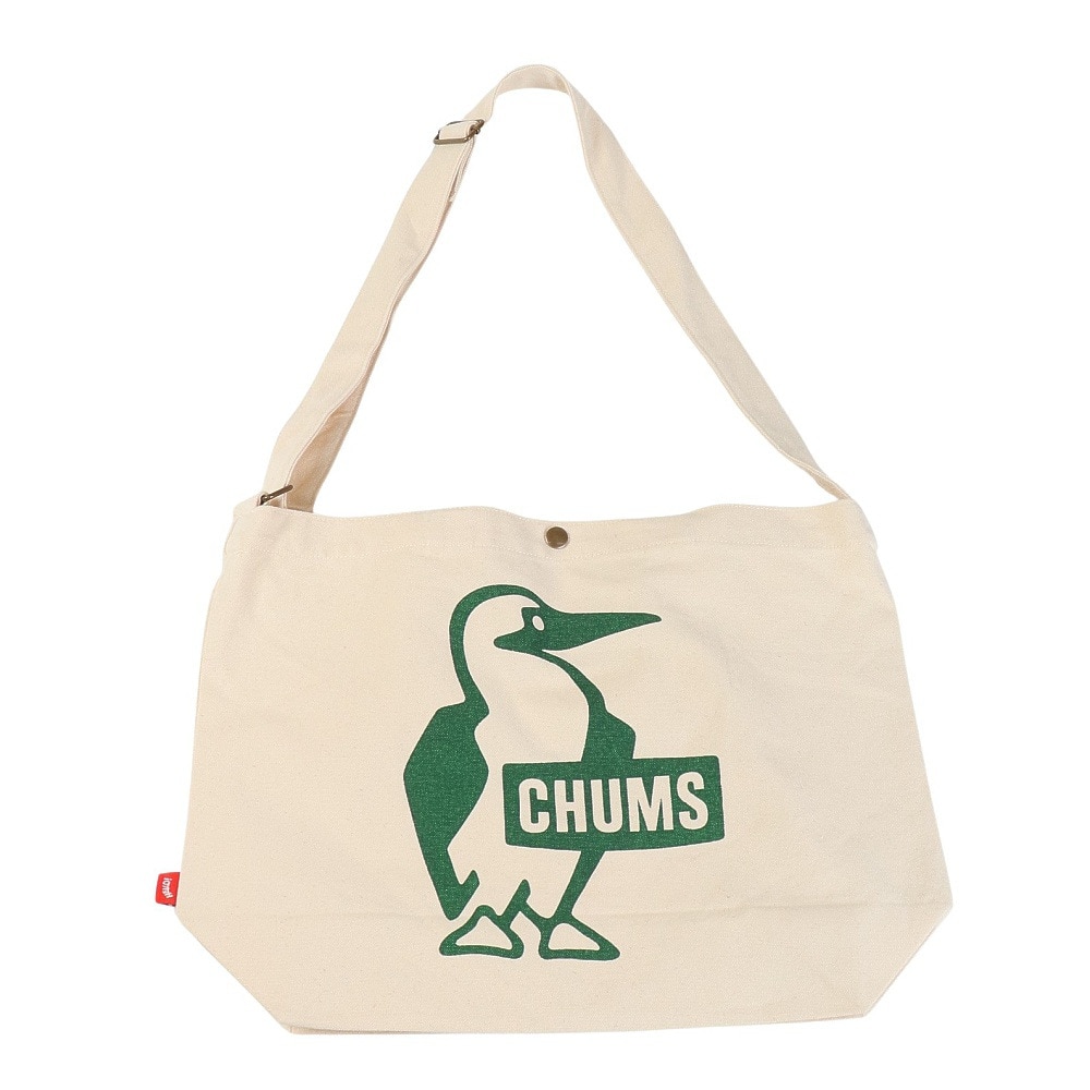 チャムス（CHUMS）（メンズ）収納力 抜群 A4サイズ ブービーバードロゴ ショルダーバッグ 手提げバッグ CH60-3494-M001 マチ付