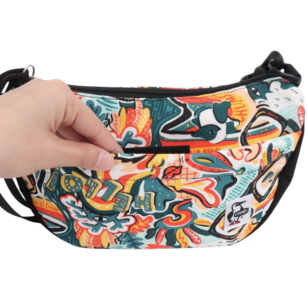 チャムス（CHUMS）（メンズ、レディース）ミニ バナナショルダーバック スウェットナイロン CH60-3609-Z308