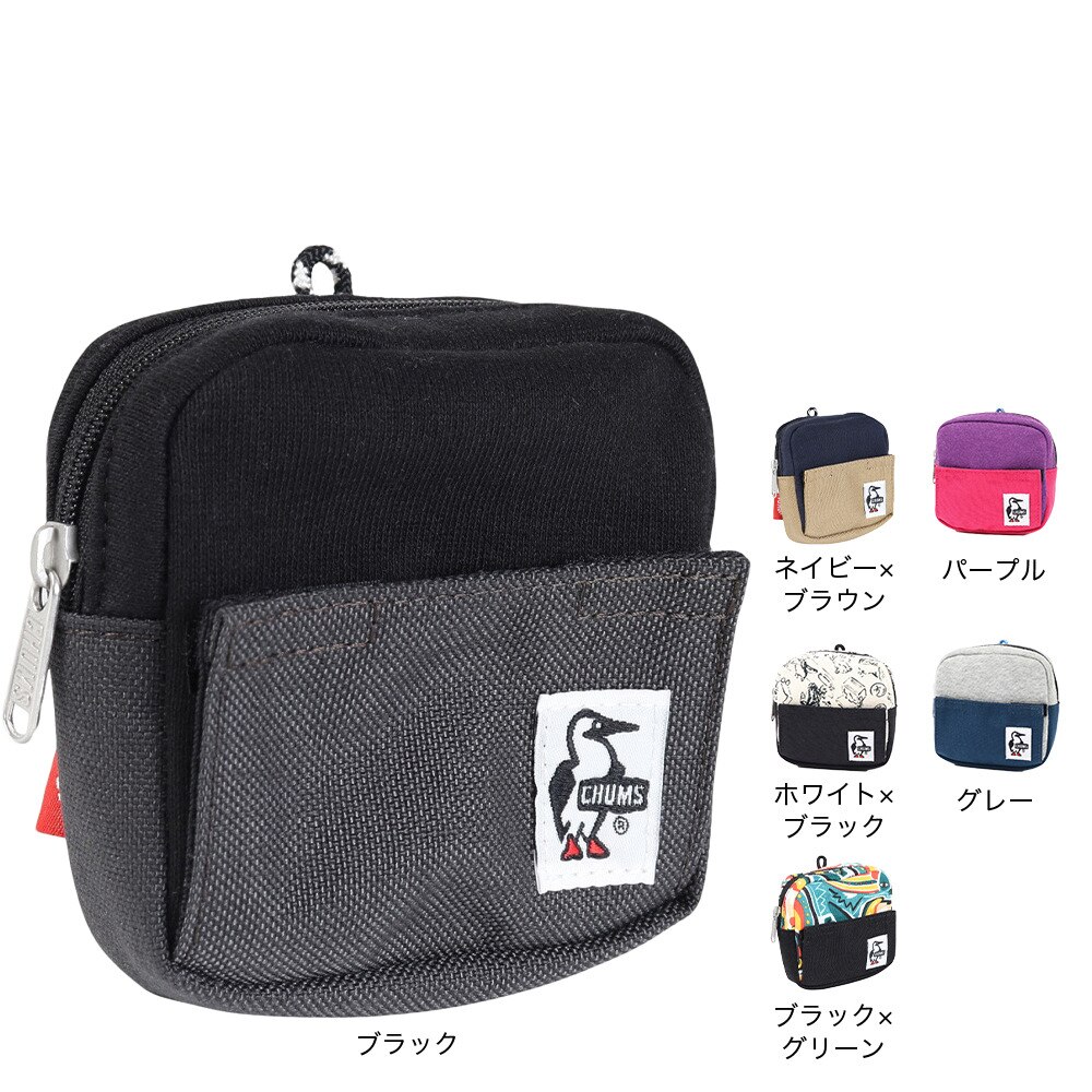 チャムス（CHUMS）（メンズ、レディース）スマートフォンスタンド ポーチ スウェットナイロン CH60-3734-Z324