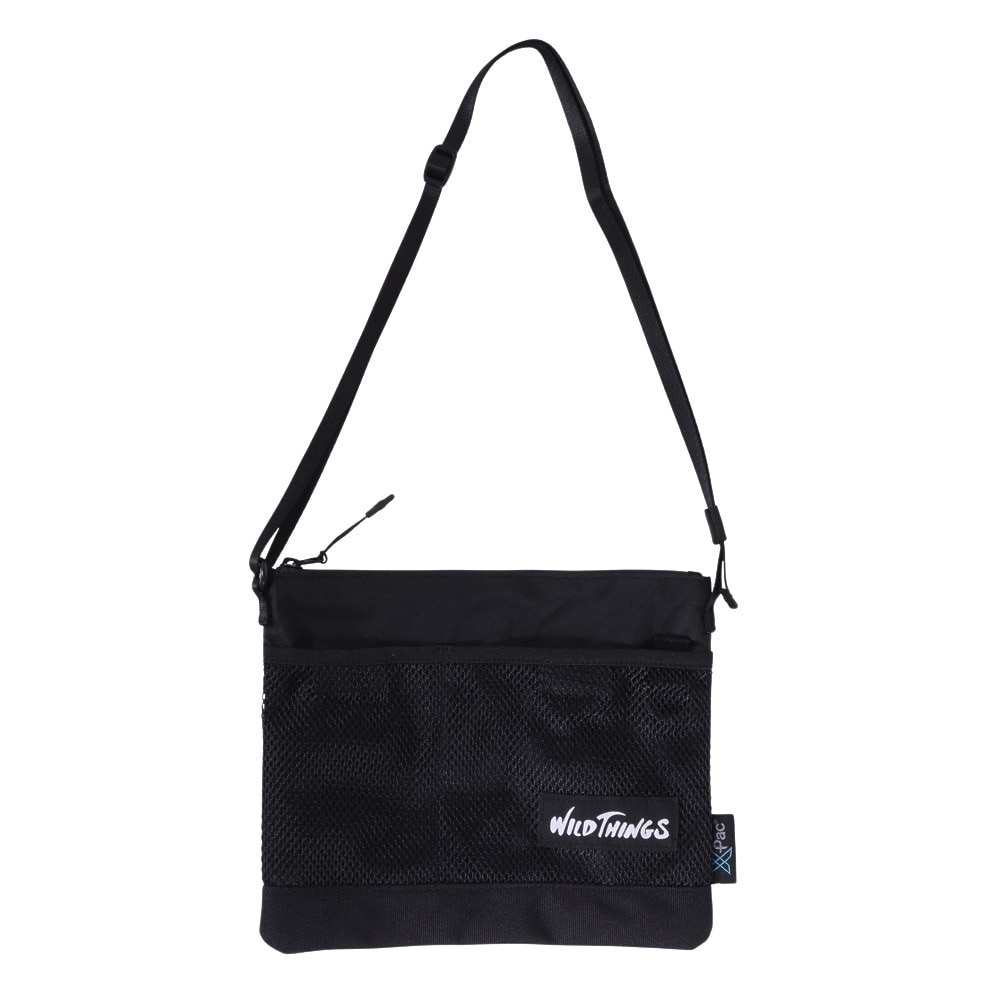 ワイルドシングス（WILD THINGS）（メンズ）SACOCHE XPAC SPECTRA ショルダーバッグ WT-380-1072-BLACK