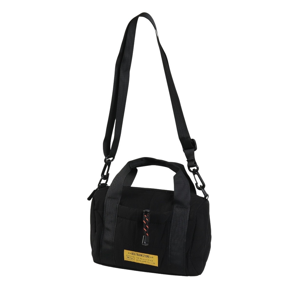 キウ（Kiu）（メンズ、レディース）スクエアパデッドミニボストンバッグ K476-900