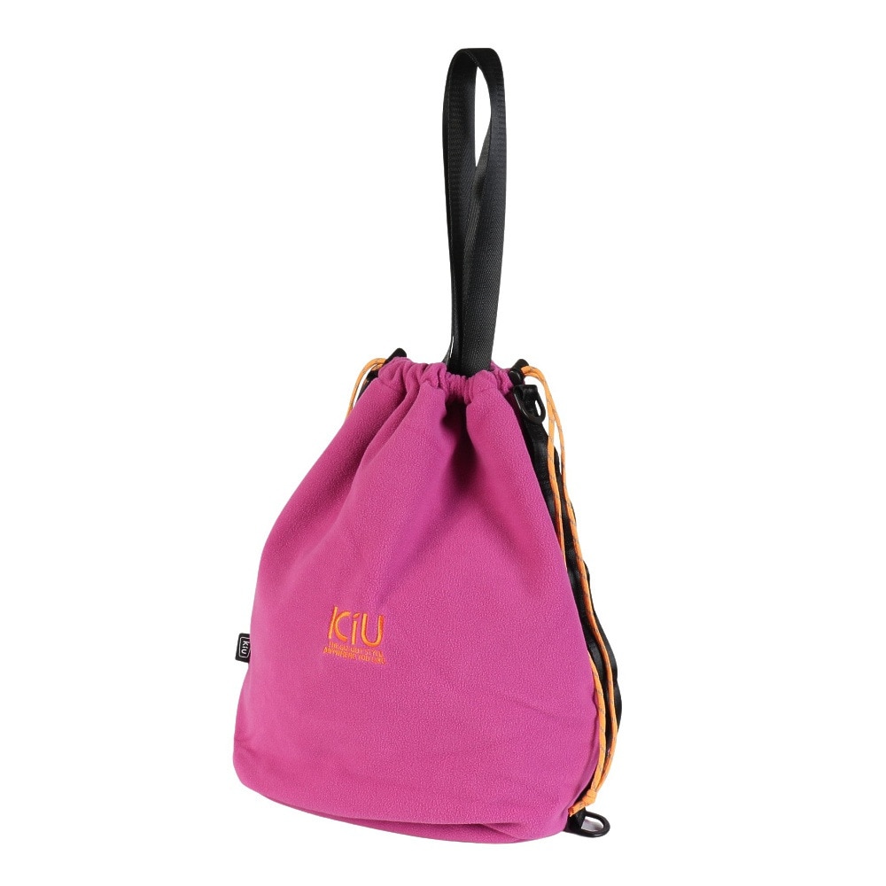 キウ（Kiu）（メンズ、レディース）フリースドローストリングバッグ L K488-952